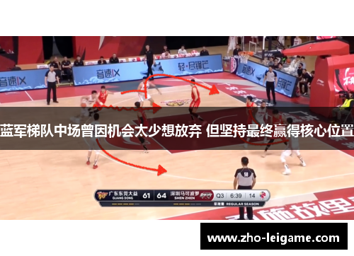 蓝军梯队中场曾因机会太少想放弃 但坚持最终赢得核心位置